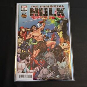 The Immortal Hulk #12 (2019) – Conan Crossover Cover | Marvel Comics